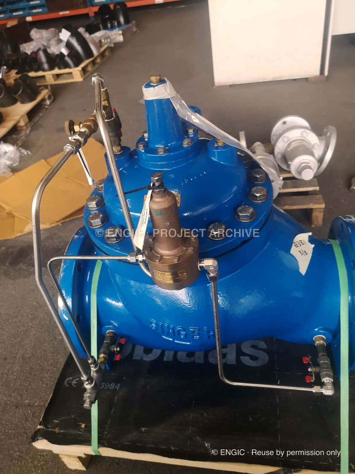 Sourced industrial valves photographed for the project archive, photographed 3 March 2021