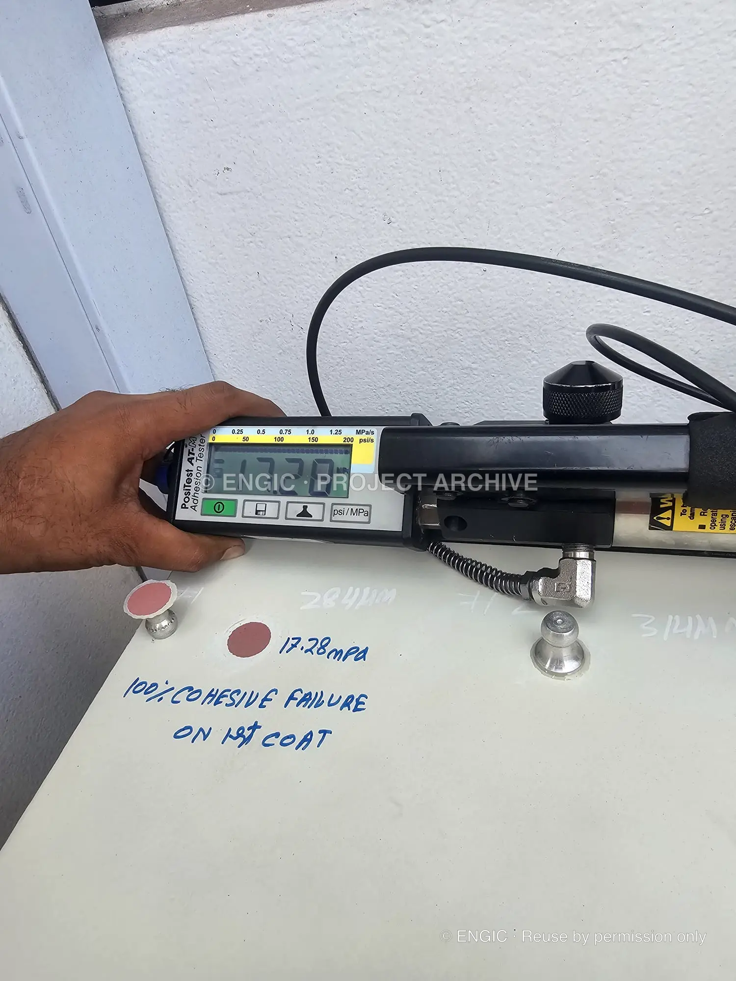 Sourced industrial valves during inspection and verification, photographed 30 July 2024